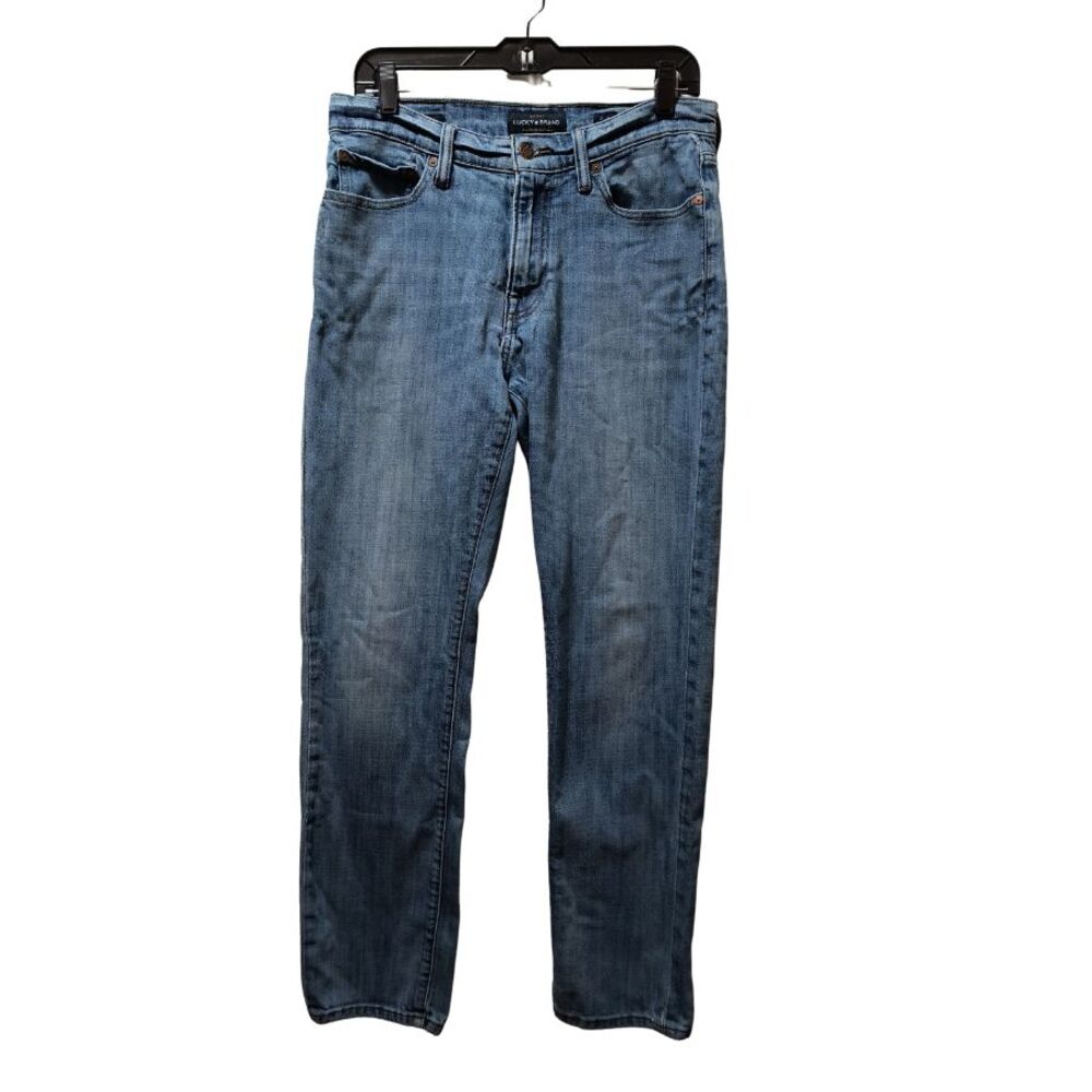 Lucky Brand 410 Athletic Slim Jeans Men's 31x30 Blue Stretch Denim *READ*
